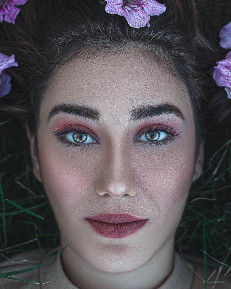 Portrait of a glowing patient